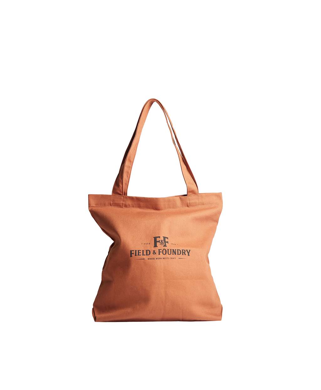 F&F Canvas Tote - Clay