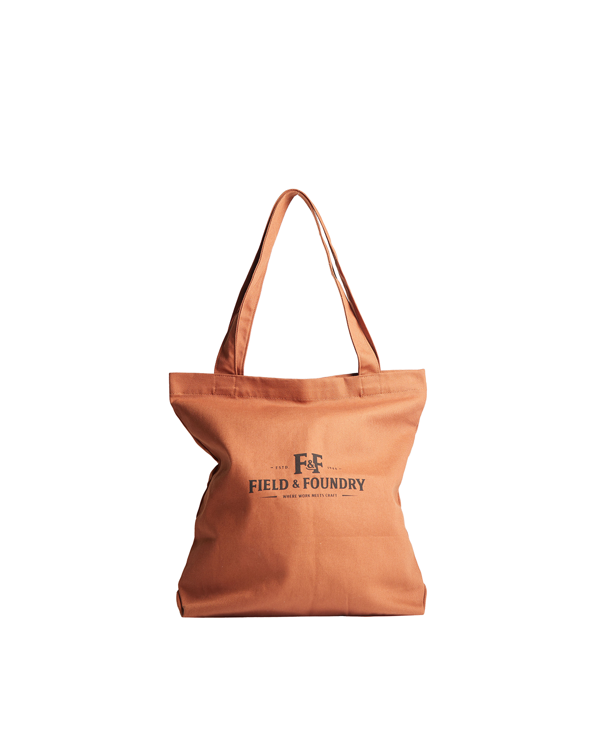 F&F Canvas Tote - Clay