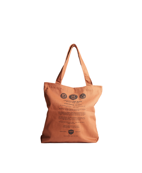F&F Canvas Tote - Clay