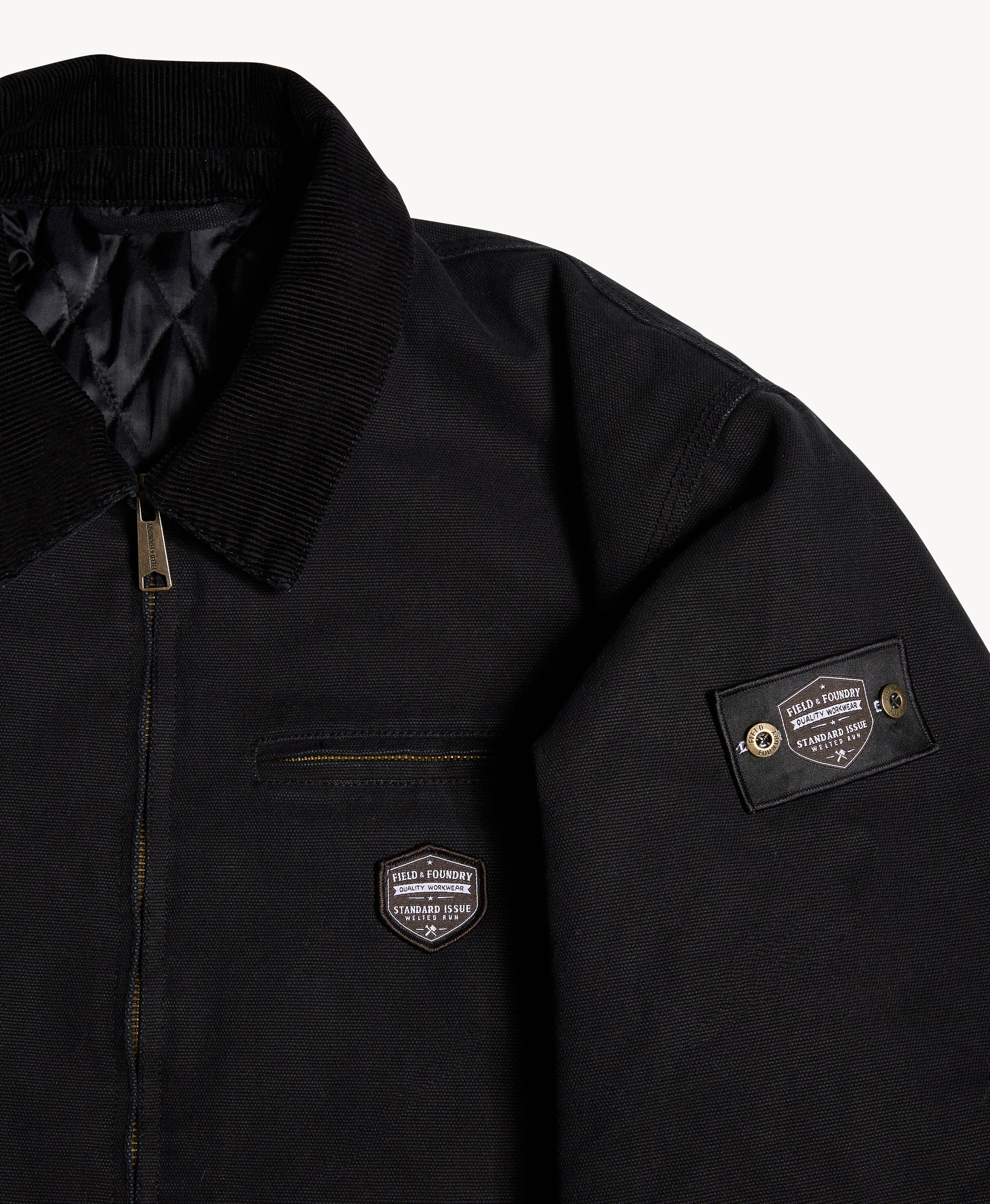 The Stockman Jacket — Forge Black